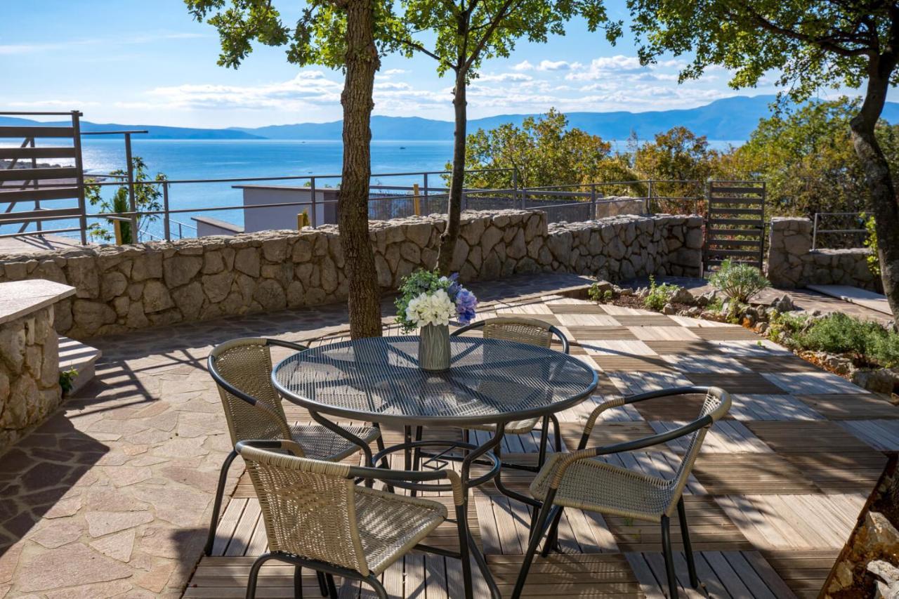 Luxury Villa Ostro With Pool & Krk Bridge View كلارجيفيكا المظهر الخارجي الصورة