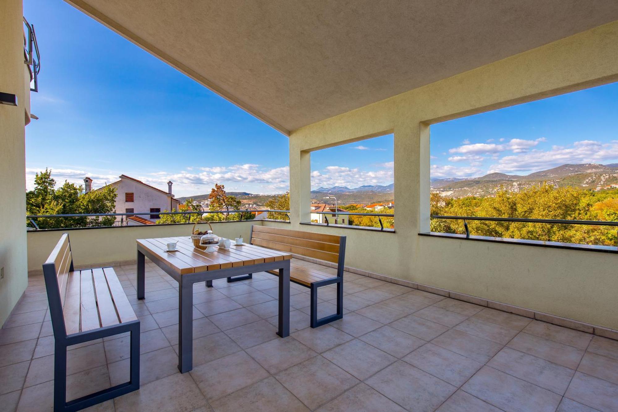 Luxury Villa Ostro With Pool & Krk Bridge View كلارجيفيكا المظهر الخارجي الصورة