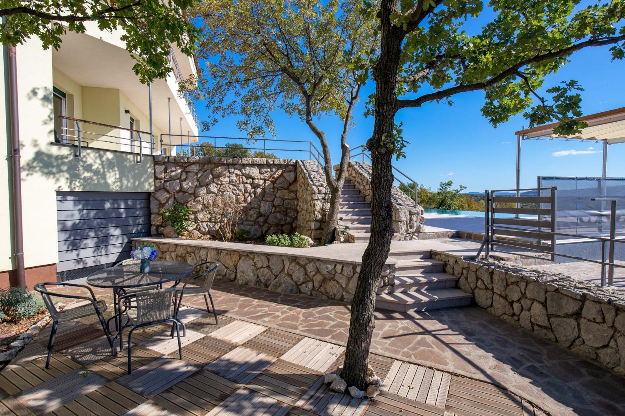 Luxury Villa Ostro With Pool & Krk Bridge View كلارجيفيكا المظهر الخارجي الصورة