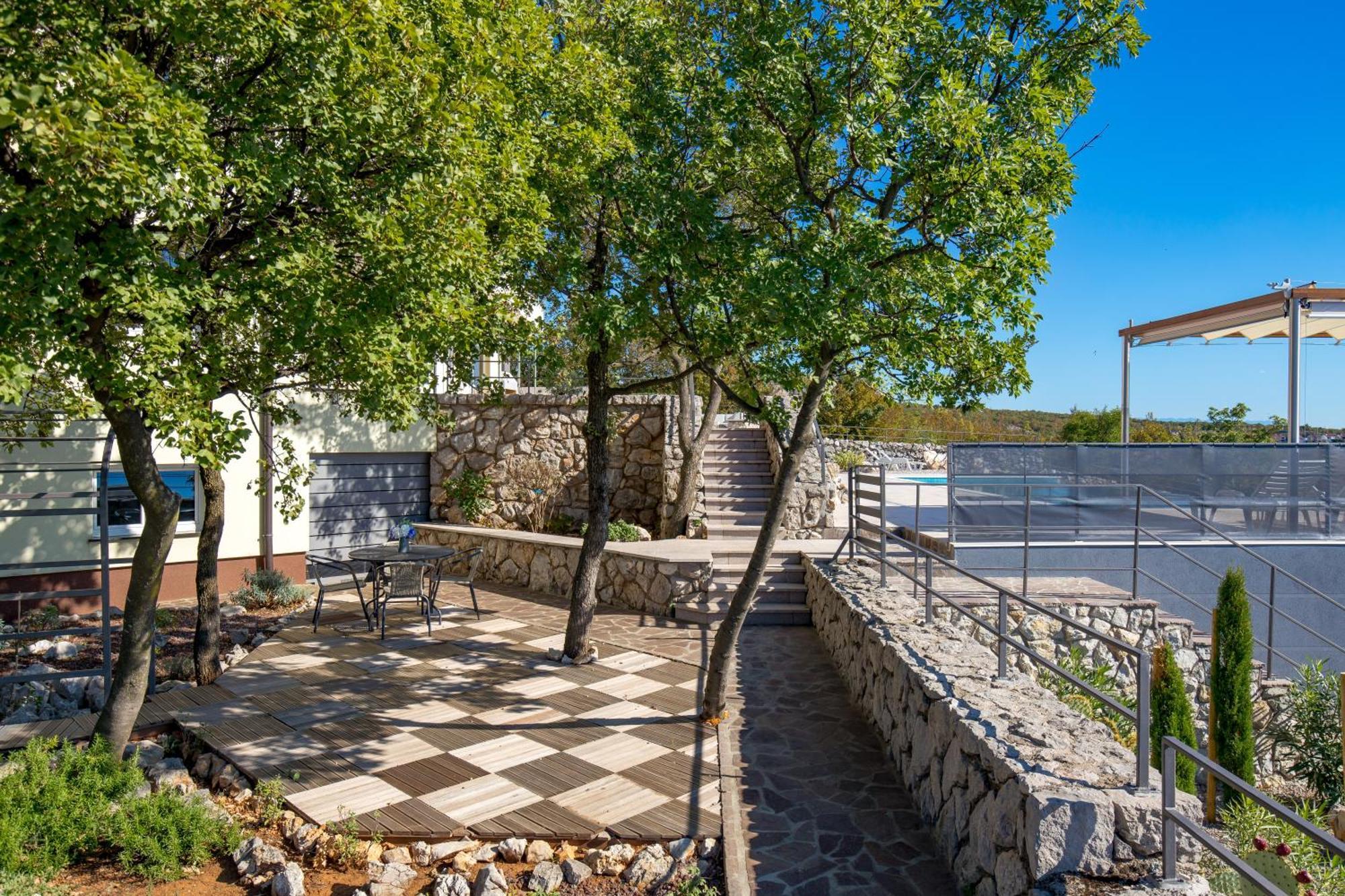Luxury Villa Ostro With Pool & Krk Bridge View كلارجيفيكا المظهر الخارجي الصورة