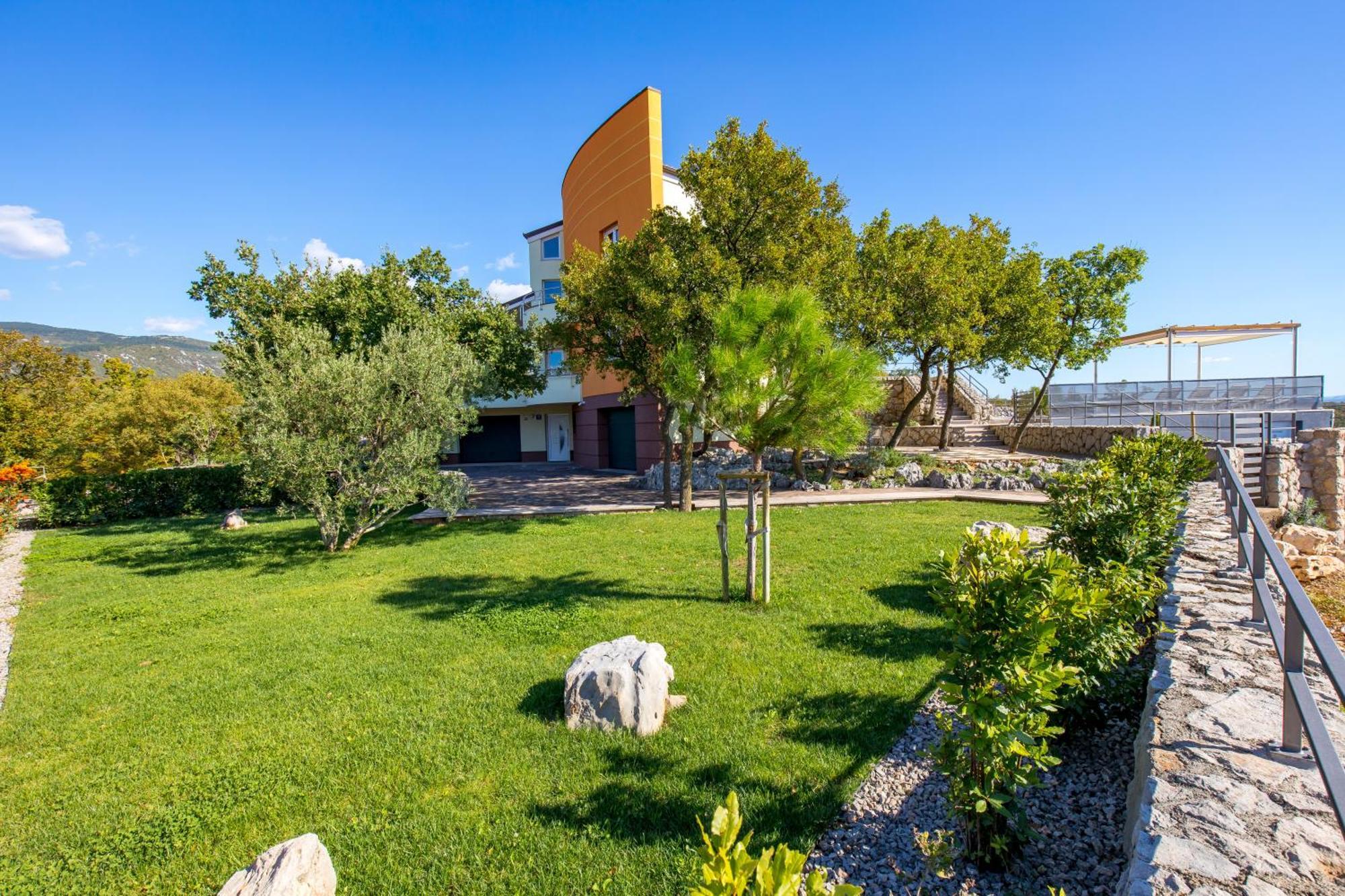 Luxury Villa Ostro With Pool & Krk Bridge View كلارجيفيكا المظهر الخارجي الصورة